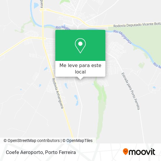 Coefe Aeroporto mapa