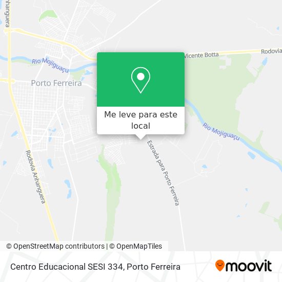 Centro Educacional SESI 334 mapa