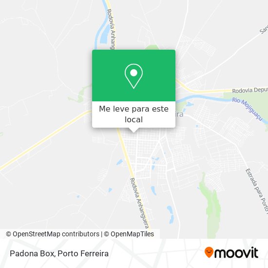 Padona Box mapa