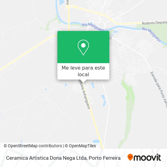 Ceramica Artistica Dona Nega Ltda mapa