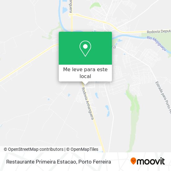 Restaurante Primeira Estacao mapa