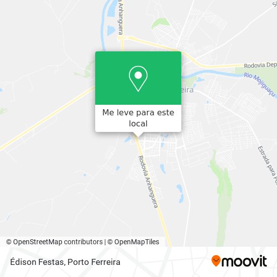 Édison Festas mapa