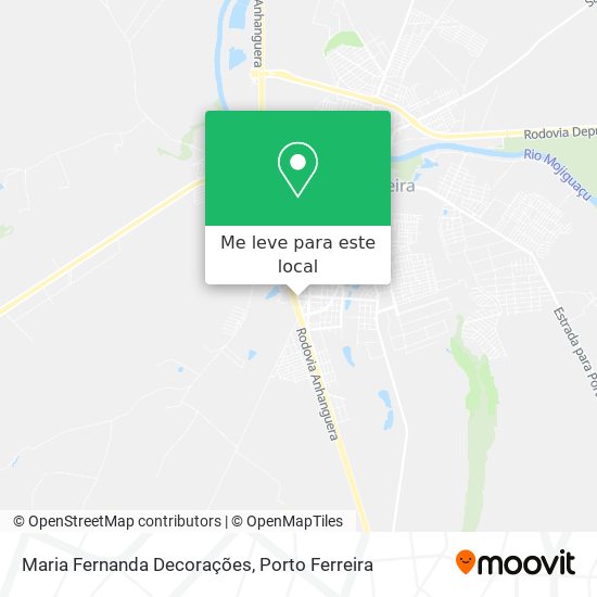 Maria Fernanda Decorações mapa