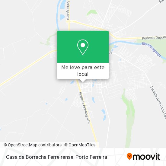 Casa da Borracha Ferreirense mapa