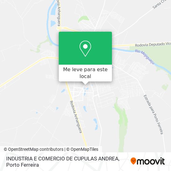 INDUSTRIA E COMERCIO DE CUPULAS ANDREA mapa