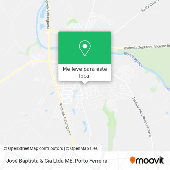 José Baptista & Cia Ltda ME mapa