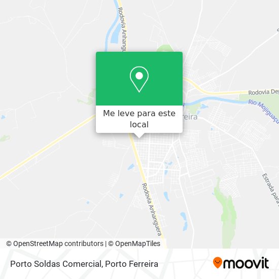 Porto Soldas Comercial mapa