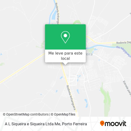 A L Siqueira e Siqueira Ltda Me mapa