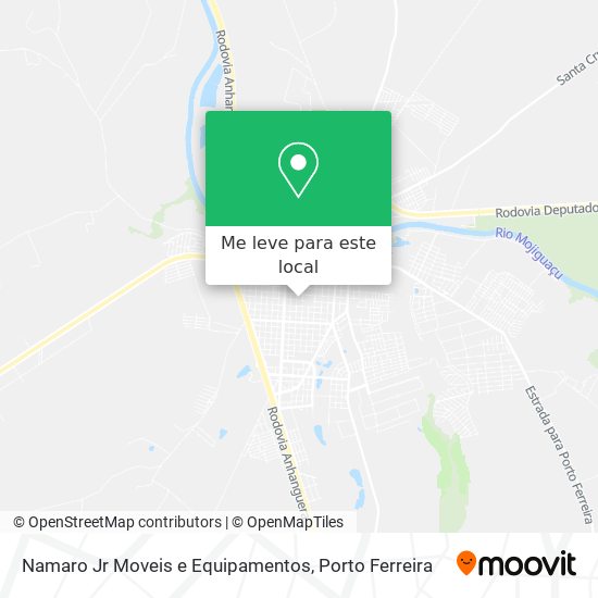 Namaro Jr Moveis e Equipamentos mapa