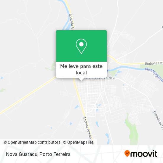 Nova Guaracu mapa