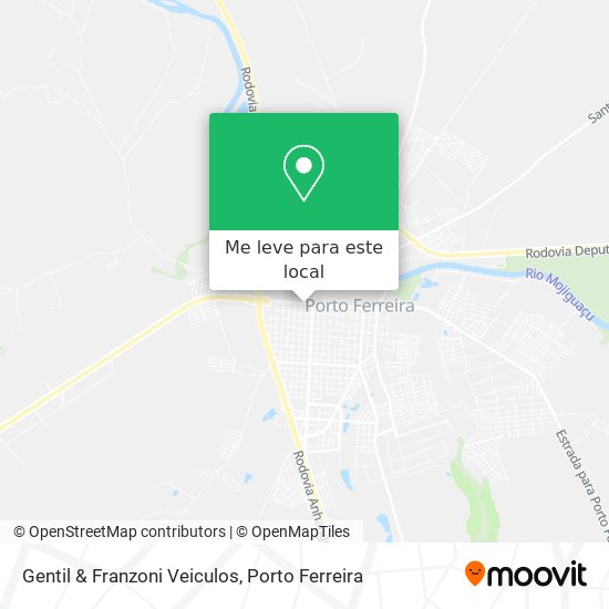 Gentil & Franzoni Veiculos mapa