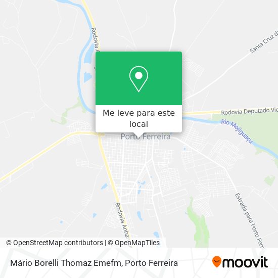 Mário Borelli Thomaz Emefm mapa