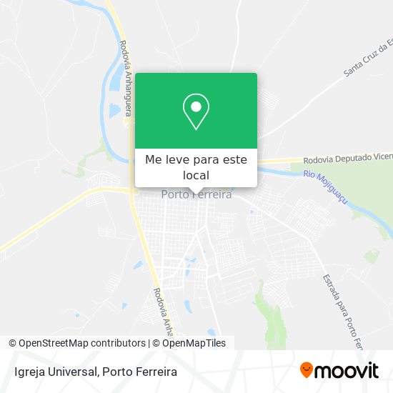 Igreja Universal mapa