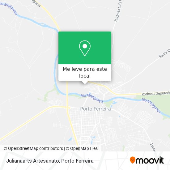 Julianaarts Artesanato mapa