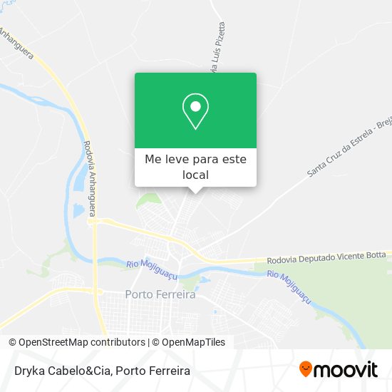 Dryka Cabelo&Cia mapa