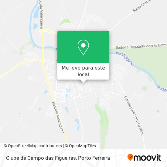 Clube de Campo das Figueiras mapa