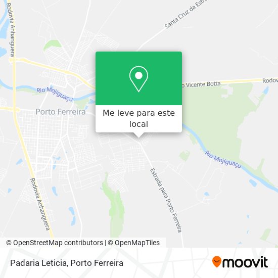 Padaria Leticia mapa