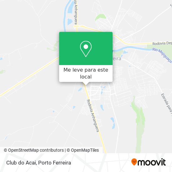 Club do Acai mapa