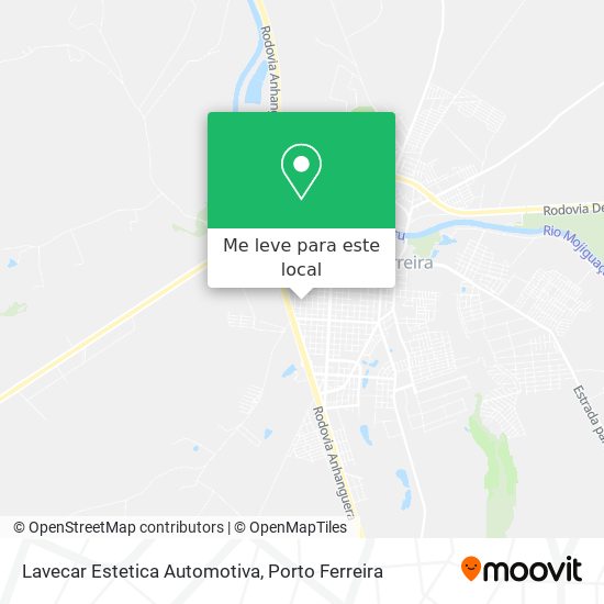 Lavecar Estetica Automotiva mapa