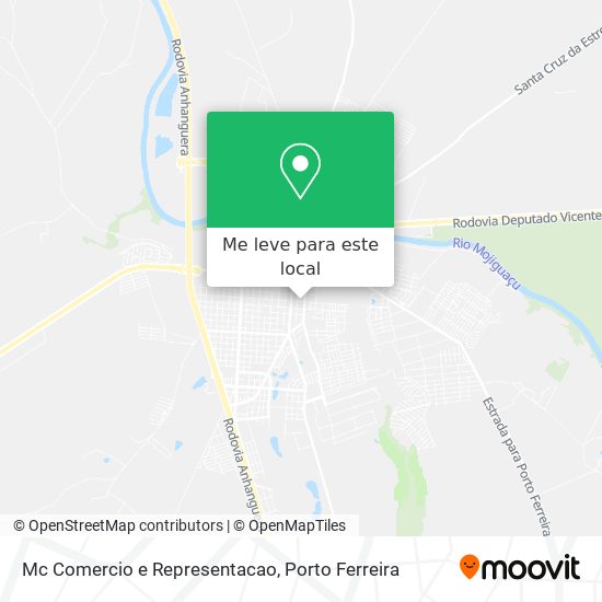 Mc Comercio e Representacao mapa