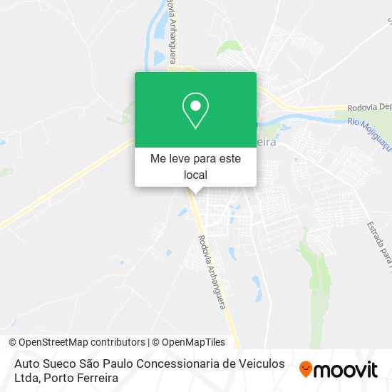 Auto Sueco São Paulo Concessionaria de Veiculos Ltda mapa