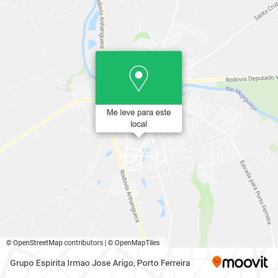 Grupo Espirita Irmao Jose Arigo mapa