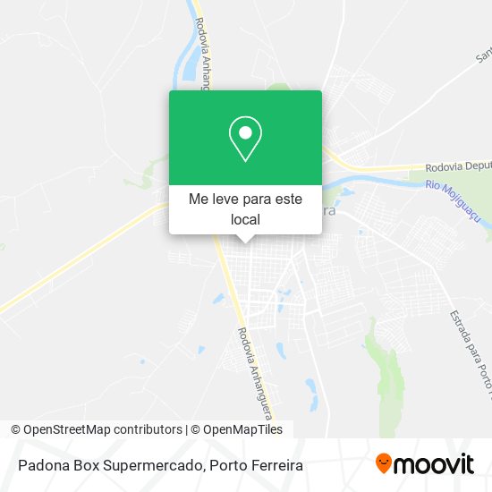 Padona Box Supermercado mapa