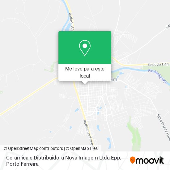 Cerâmica e Distribuidora Nova Imagem Ltda Epp mapa