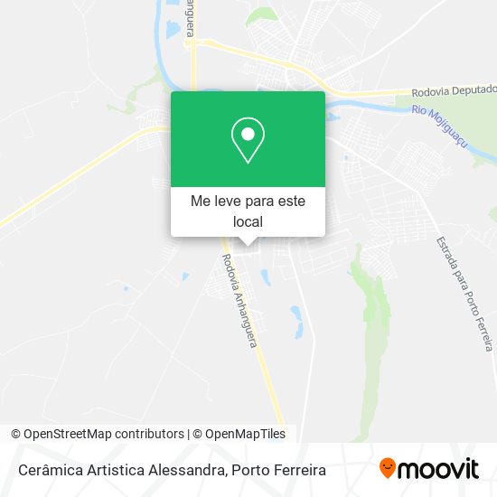 Cerâmica Artistica Alessandra mapa