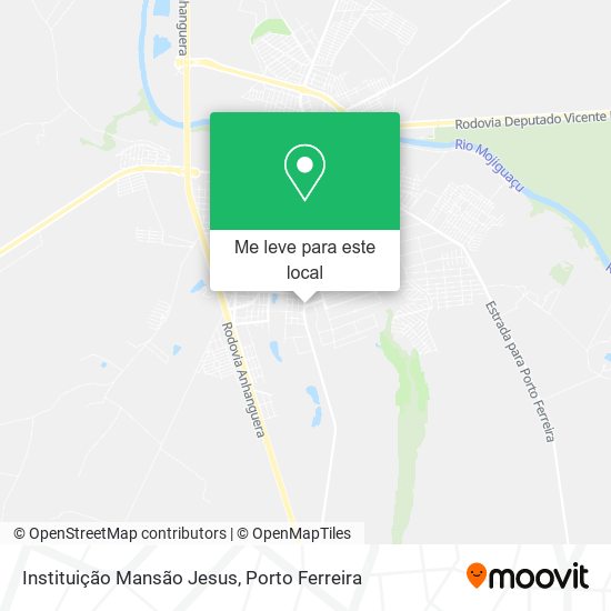 Instituição Mansão Jesus mapa