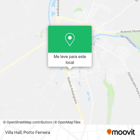Villa Hall mapa