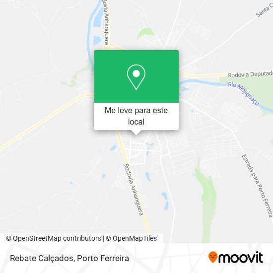 Rebate Calçados mapa