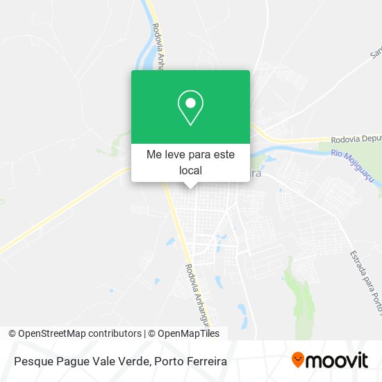 Pesque Pague Vale Verde mapa