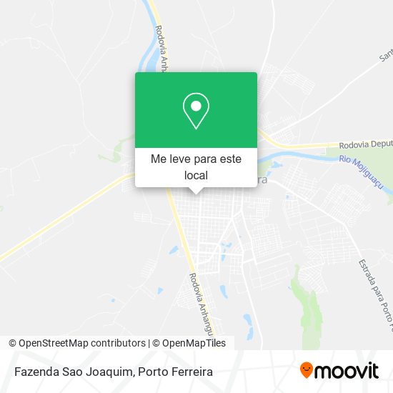 Fazenda Sao Joaquim mapa