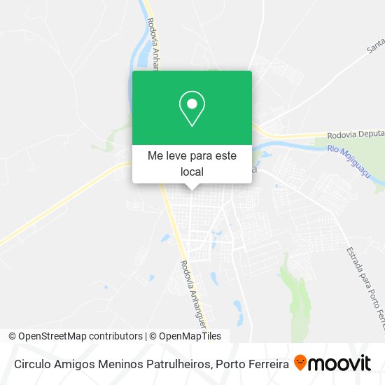 Circulo Amigos Meninos Patrulheiros mapa
