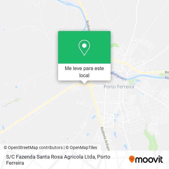 S / C Fazenda Santa Rosa Agricola Ltda mapa