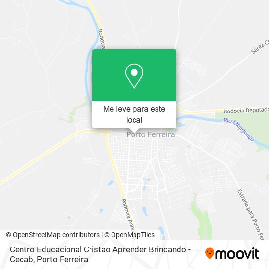 Centro Educacional Cristao Aprender Brincando - Cecab mapa