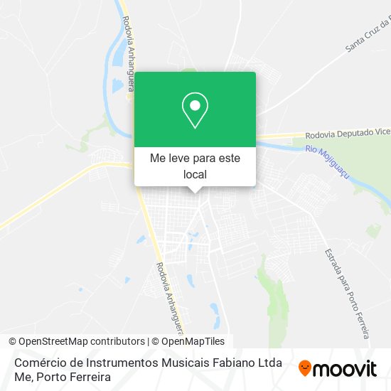 Comércio de Instrumentos Musicais Fabiano Ltda Me mapa