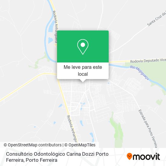 Consultório Odontológico Carina Dozzi Porto Ferreira mapa