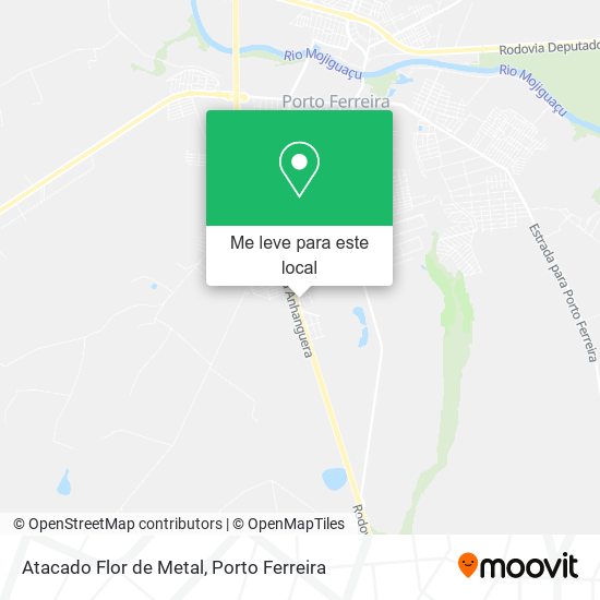 Atacado Flor de Metal mapa