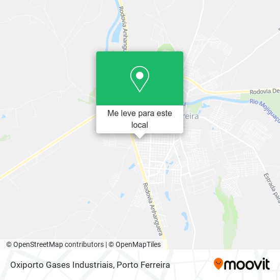 Oxiporto Gases Industriais mapa