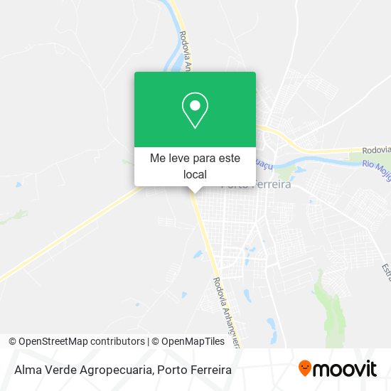 Alma Verde Agropecuaria mapa