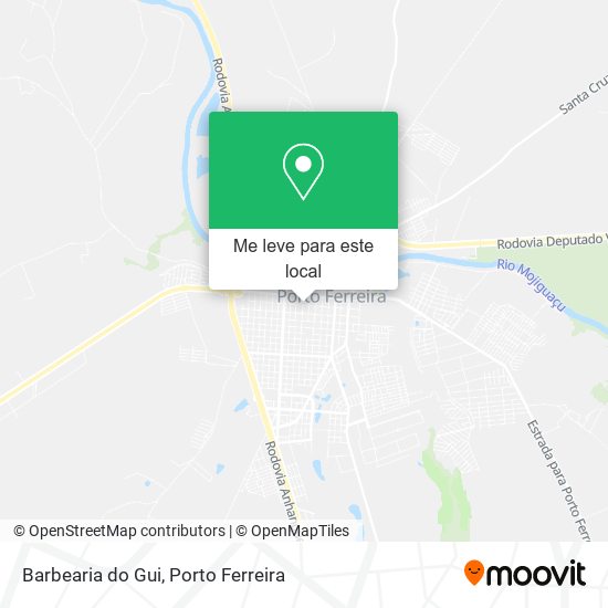 Barbearia do Gui mapa