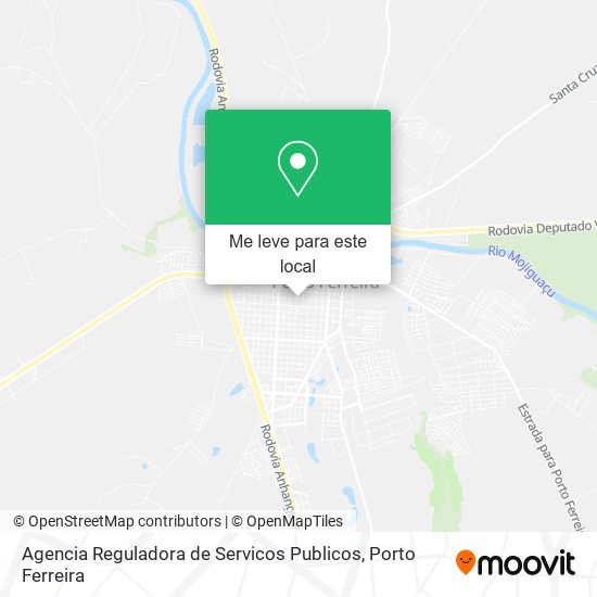 Agencia Reguladora de Servicos Publicos mapa