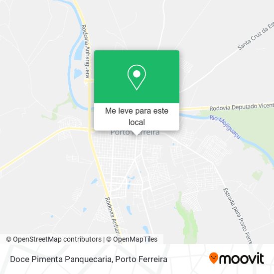 Doce Pimenta Panquecaria mapa