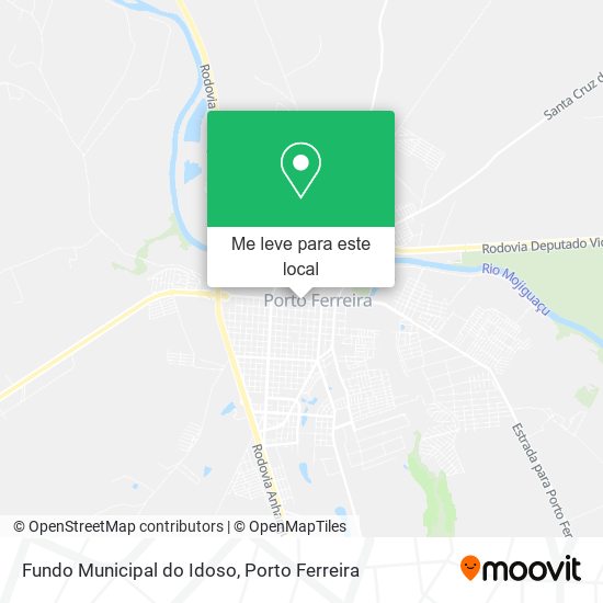 Fundo Municipal do Idoso mapa