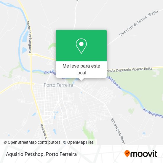 Aquário Petshop mapa