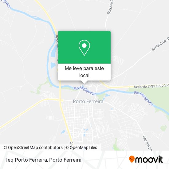 Ieq Porto Ferreira mapa