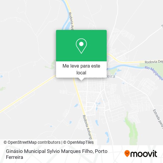 Ginásio Municipal Sylvio Marques Filho mapa