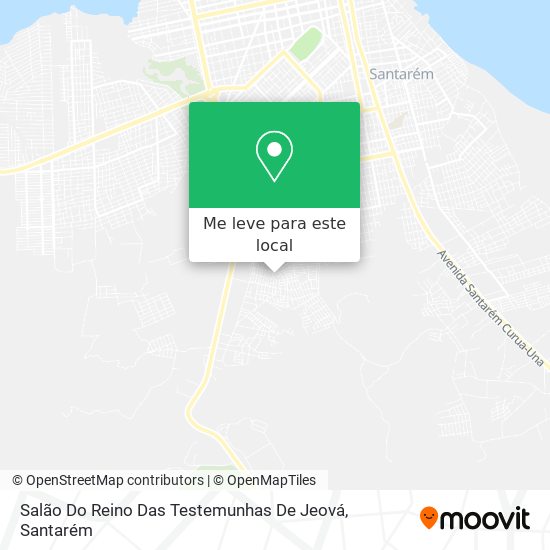 Salão Do Reino Das Testemunhas De Jeová mapa